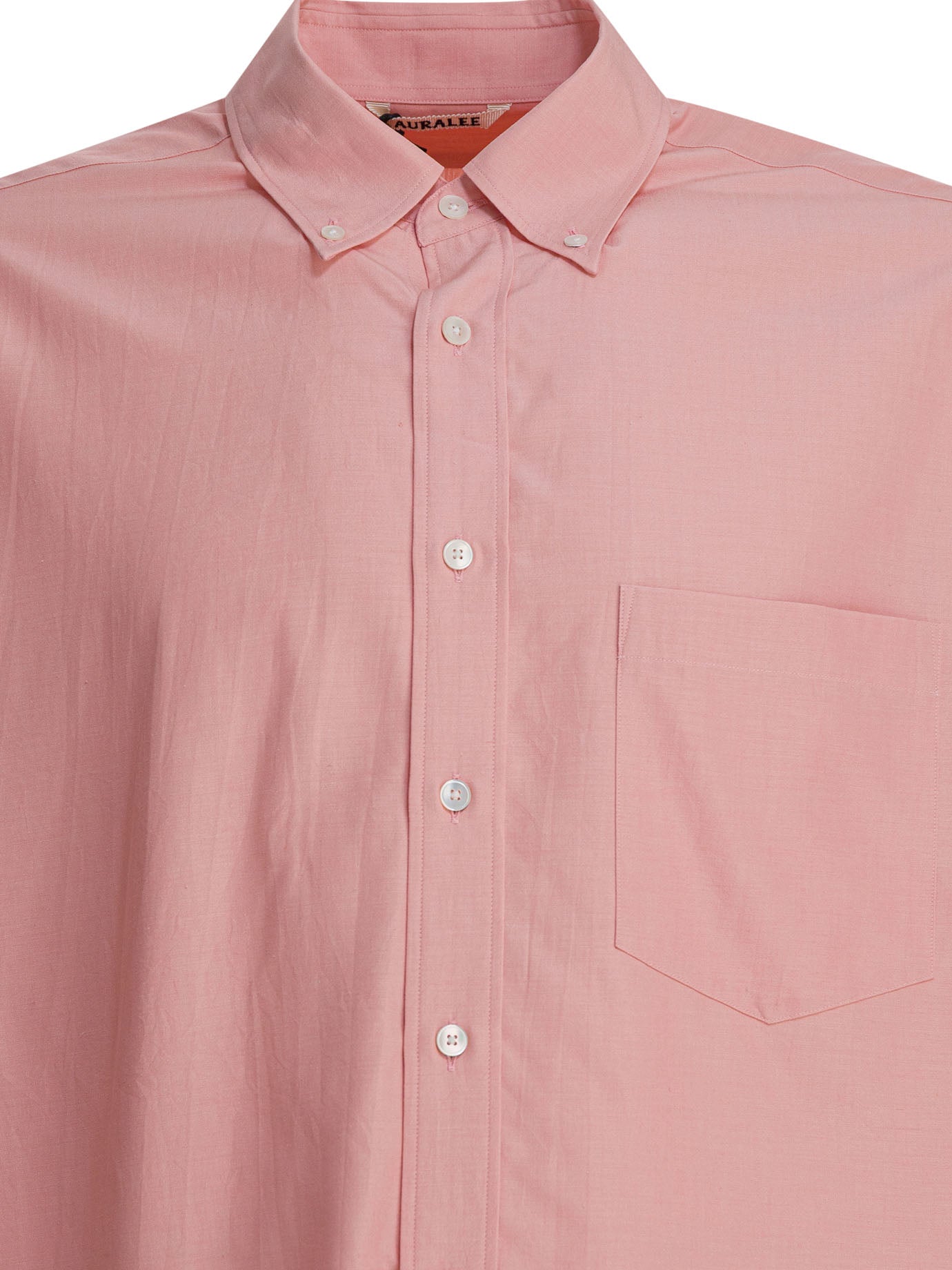 AURALEE Silk Button-Down Shirt - Regular Fit for Men