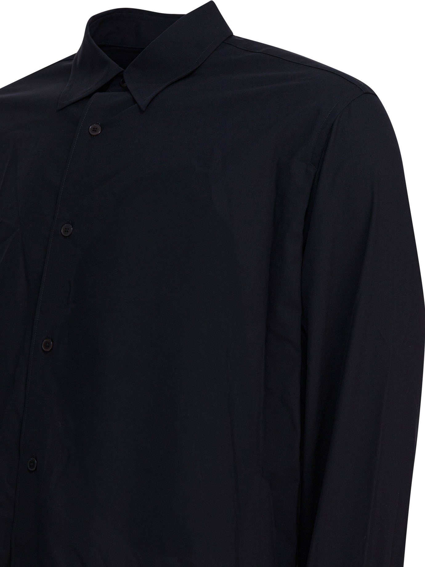 AURALEE Tropical Wool Shirt Regular Fit with Classic Collar