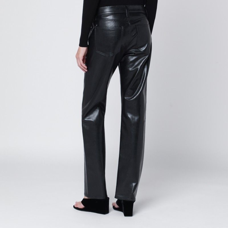 AGOLDE Faux Leather Trousers for Women - Fall/Winter 2025