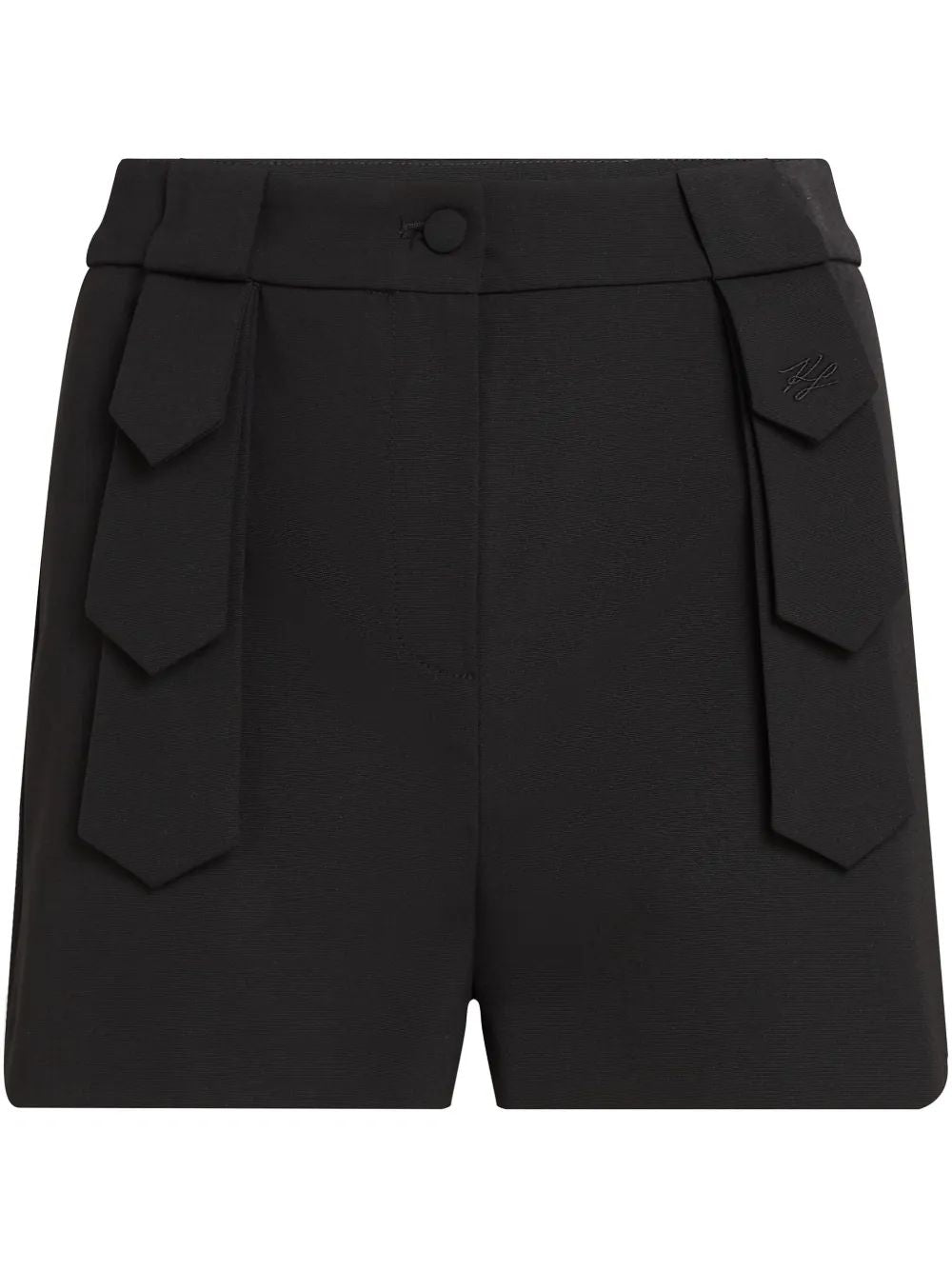 KARL LAGERFELD Elegant Mini Shorts with Chic Details