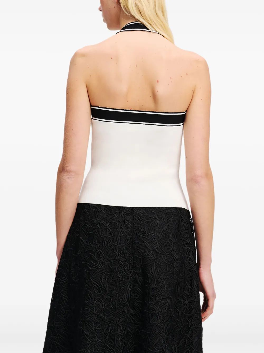 KARL LAGERFELD Mini Halter Top for Women