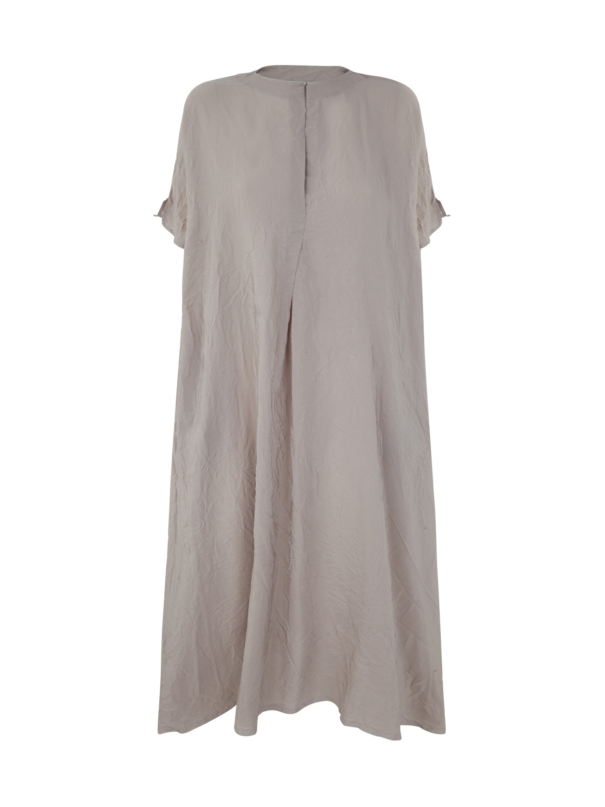 DANIELA GREGIS Chic 3/4 Sleeves Washed Mini Dress