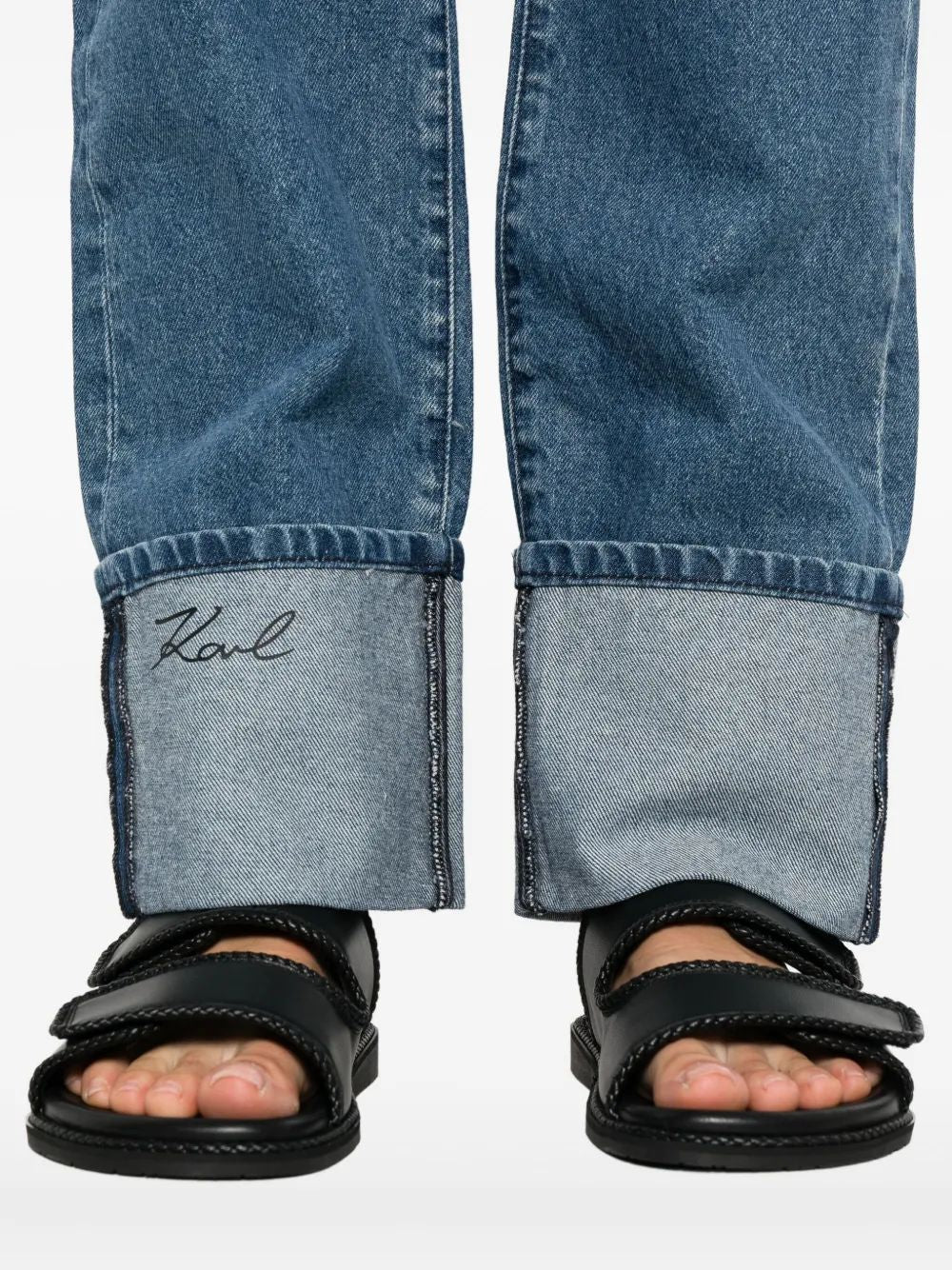 KARL LAGERFELD Straight Denim Pants for Women