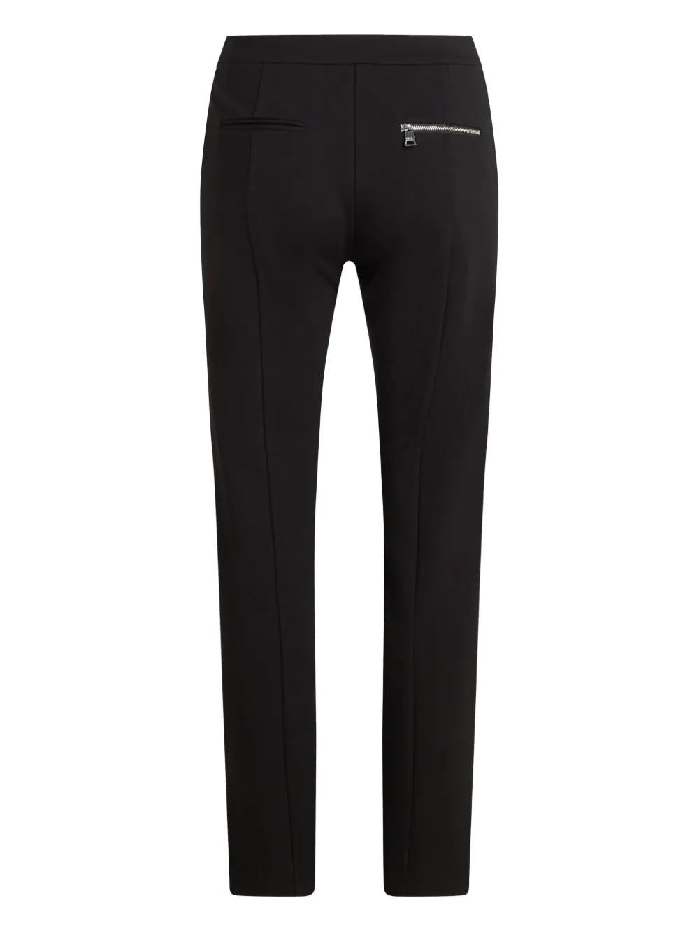KARL LAGERFELD Seam-Detail Skinny Trousers for Women