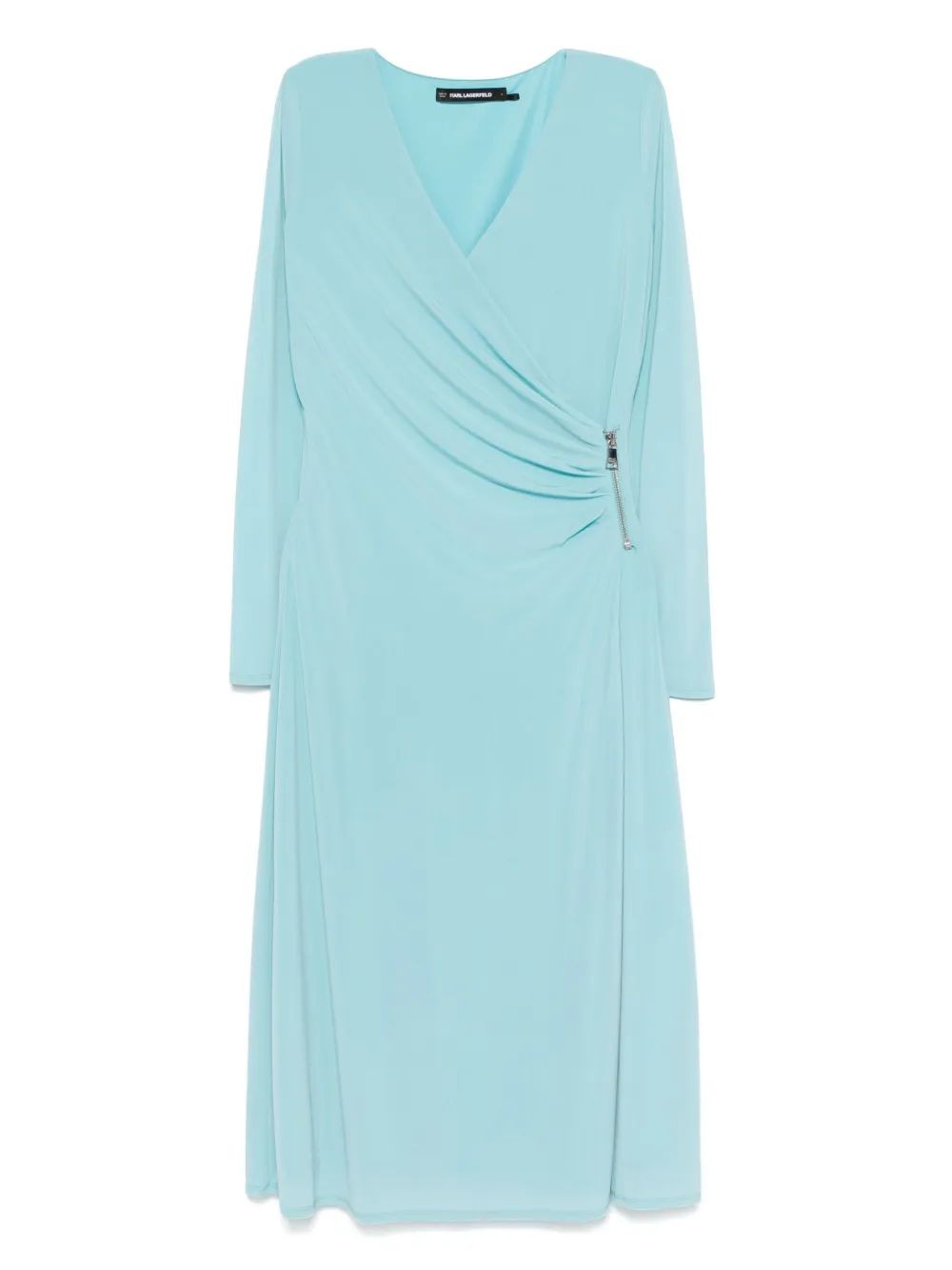 KARL LAGERFELD Stylish Zip Mini Dress for Women