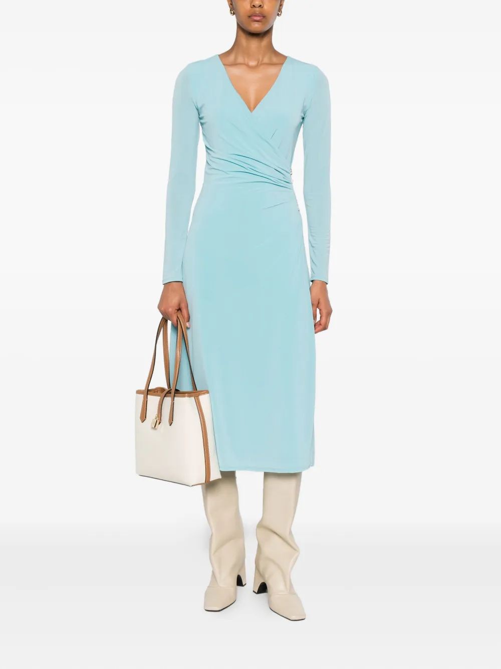 KARL LAGERFELD Stylish Zip Mini Dress for Women