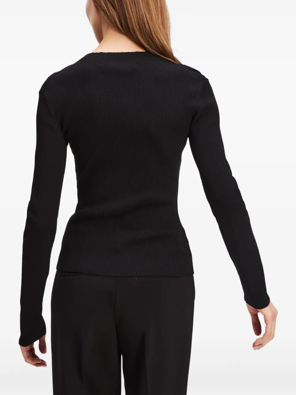 KARL LAGERFELD Logo-Embroidered T-Shirt for Women