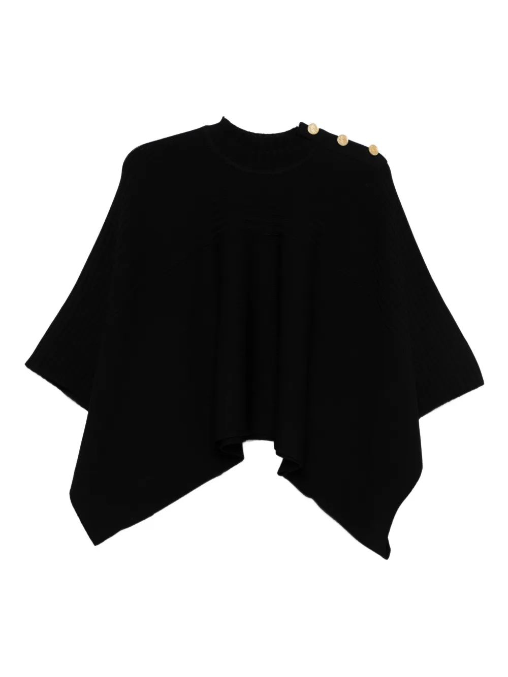 KARL LAGERFELD Chic Knit Poncho for Women