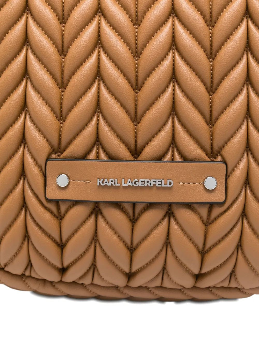 KARL LAGERFELD Woven Hobo Handbag