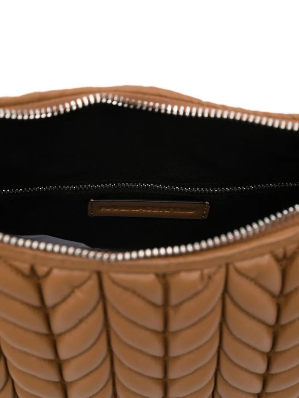 KARL LAGERFELD Woven Hobo Handbag