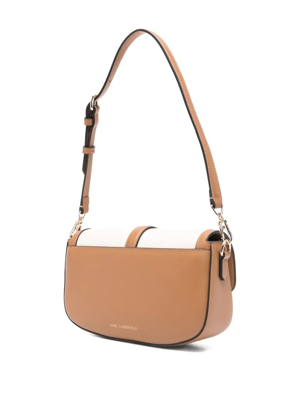 KARL LAGERFELD Mini Padlock Canvas Tote Bag