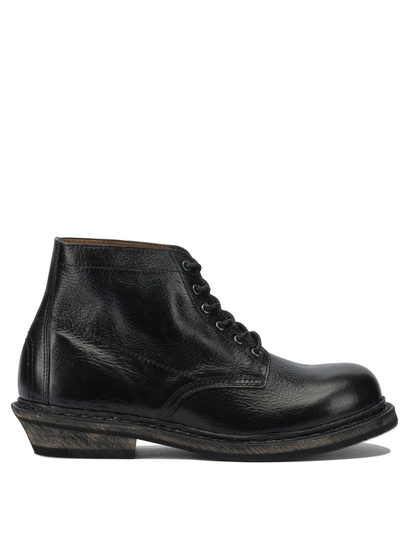 OUR LEGACY Crafted Leather Ankle Boots