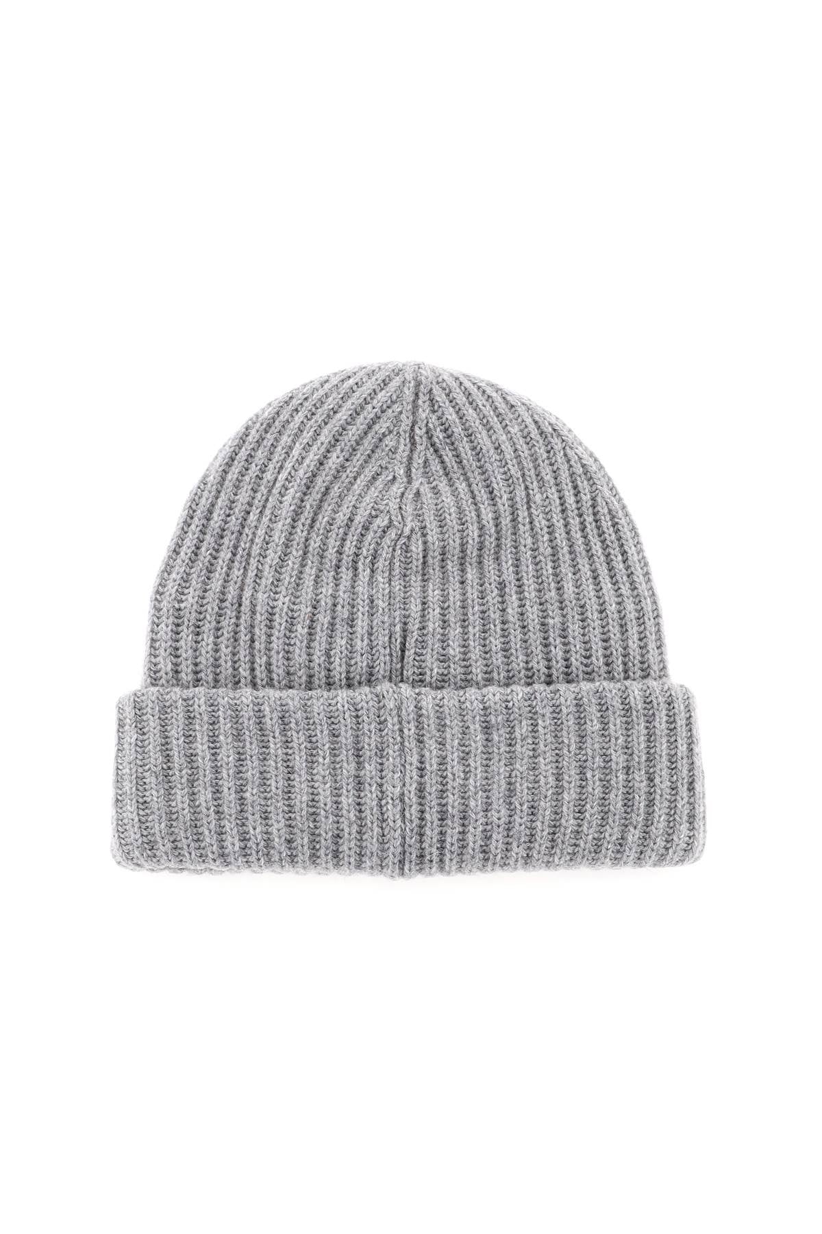 GANNI Ribbed Wool Beanie for Women