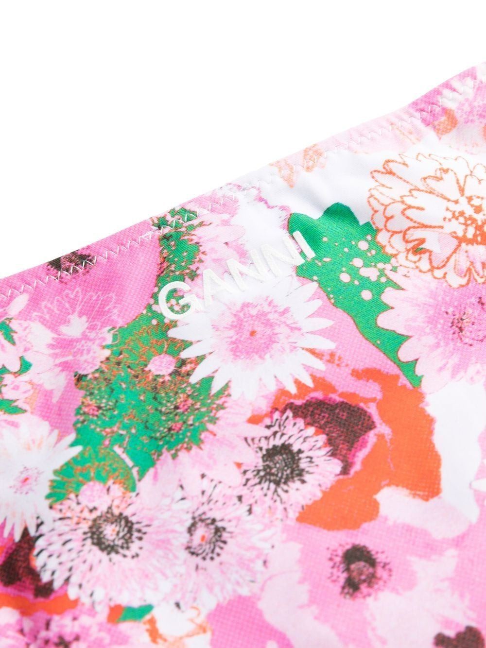 GANNI Adjustable Tie Side Bikini Briefs - Mini Fit