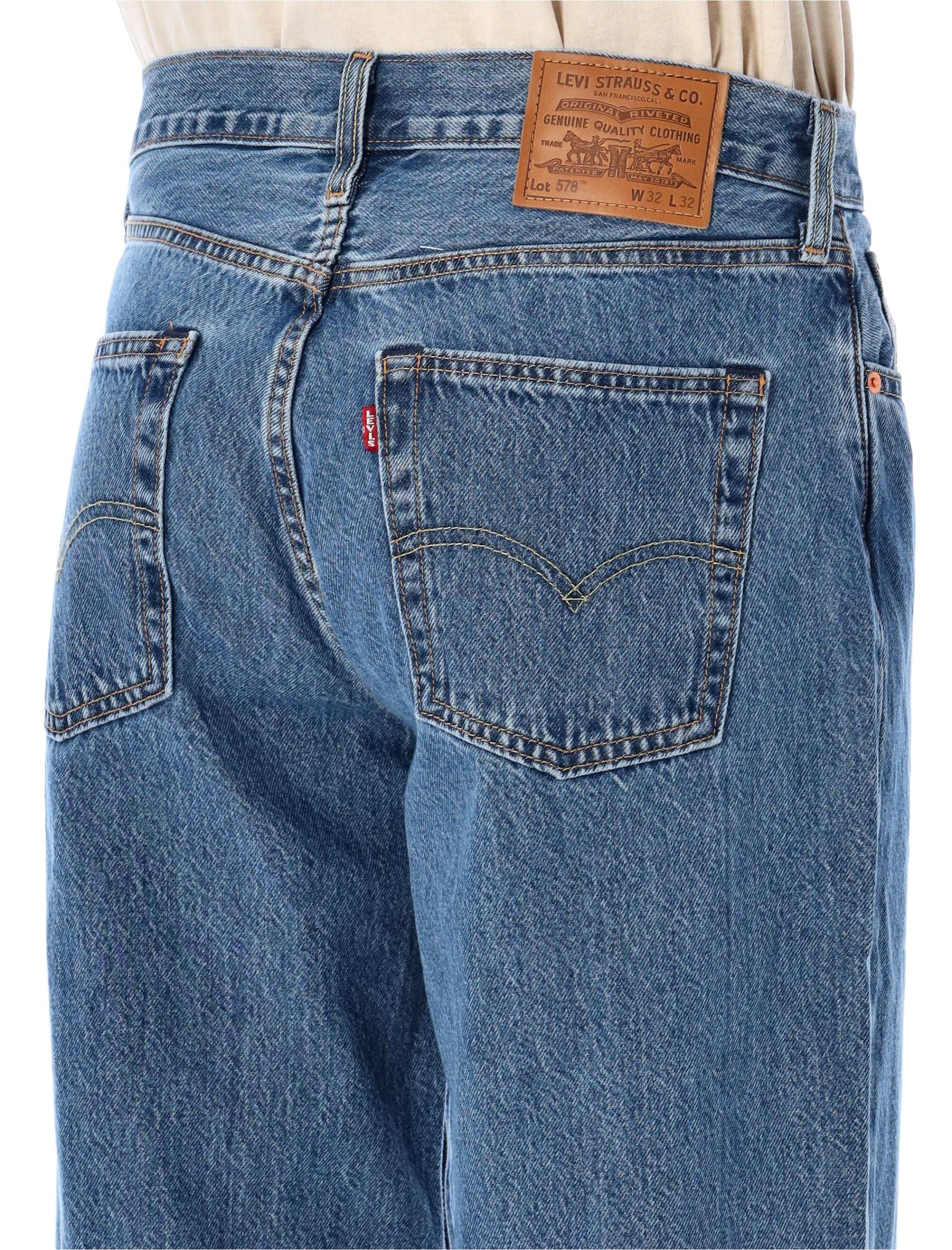 LEVI'S Baggy Fit Denim Jeans - Size 32