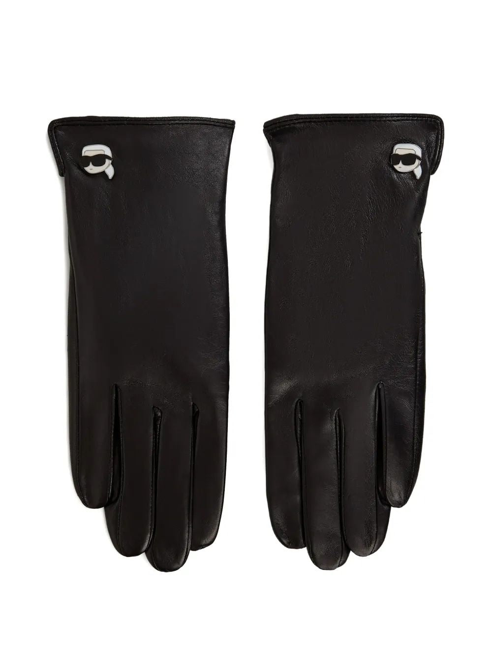 KARL LAGERFELD Ikon Pin Gloves for Women