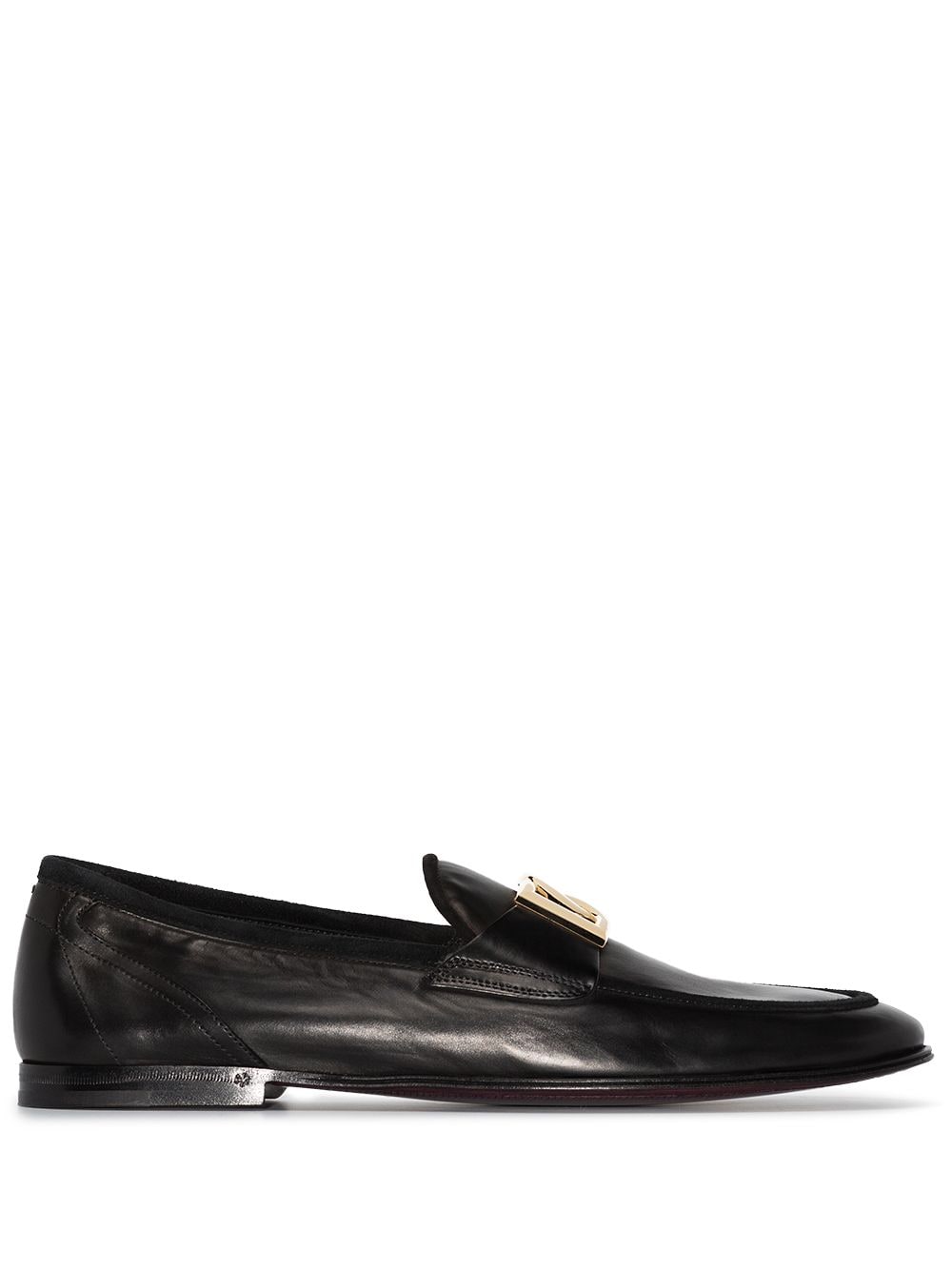 DOLCE & GABBANA Men's Logo Loafers - Stylish and Sophisticated