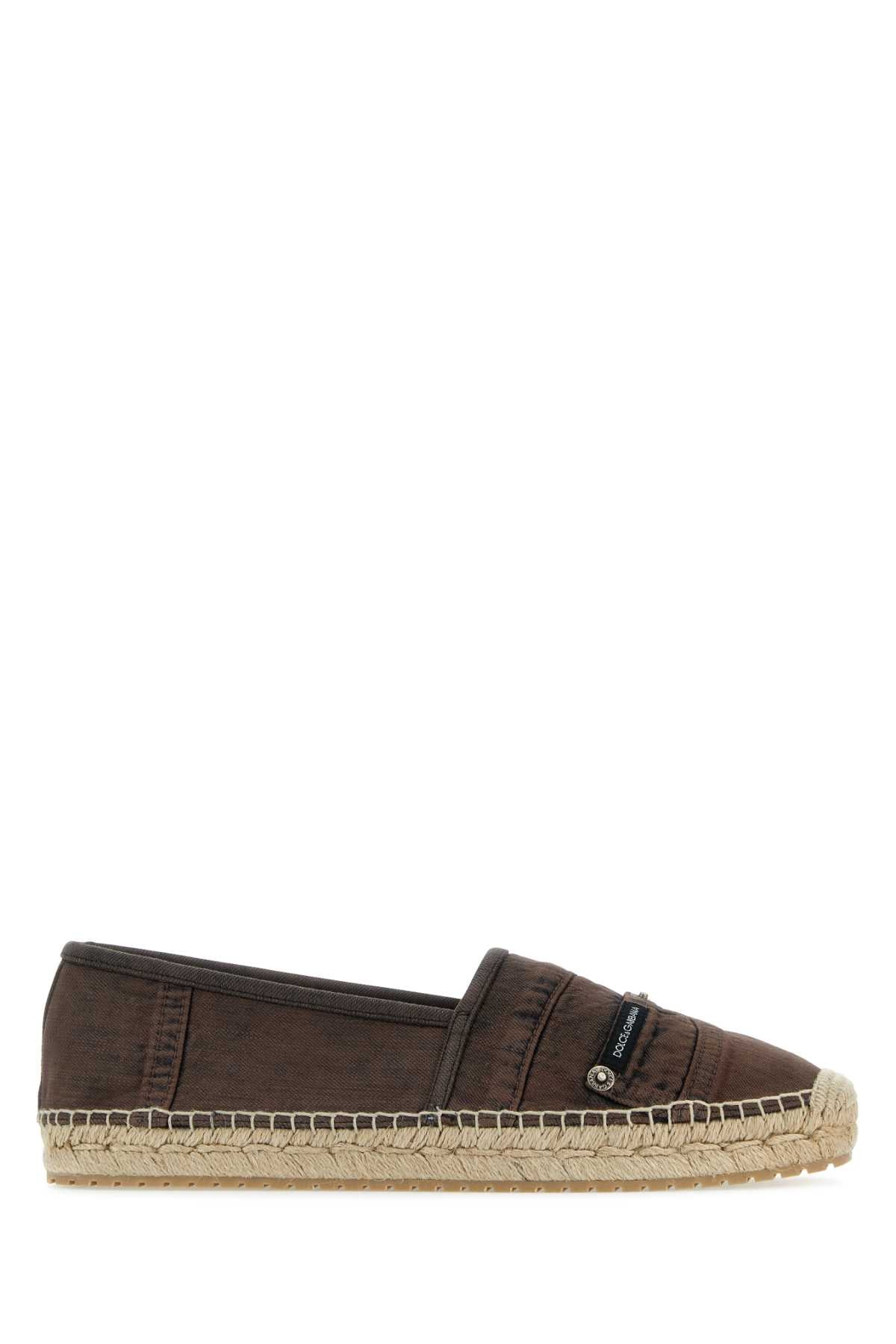 DOLCE & GABBANA Denim Espadrilles for Men