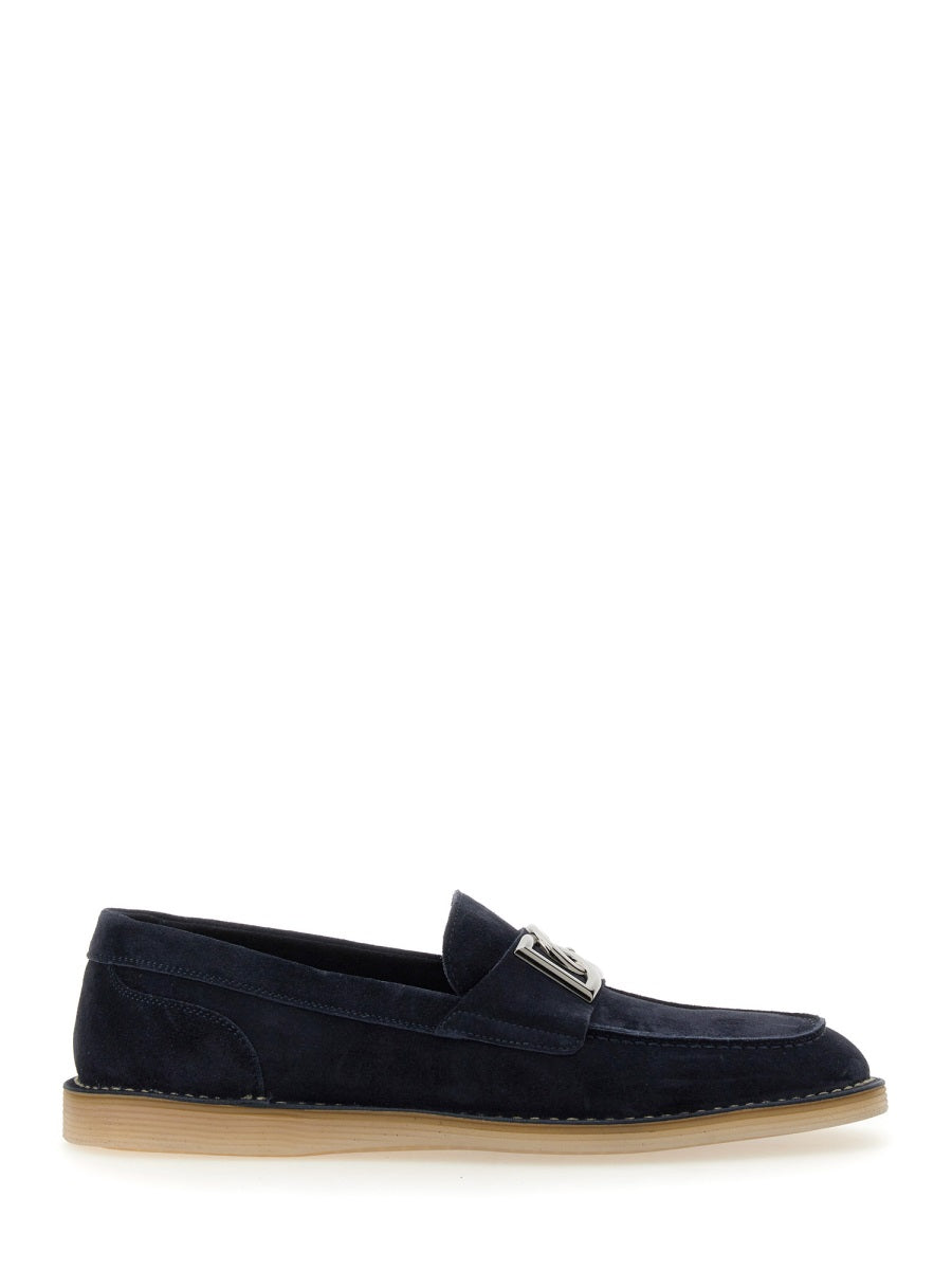 DOLCE & GABBANA Suede Loafer for Men