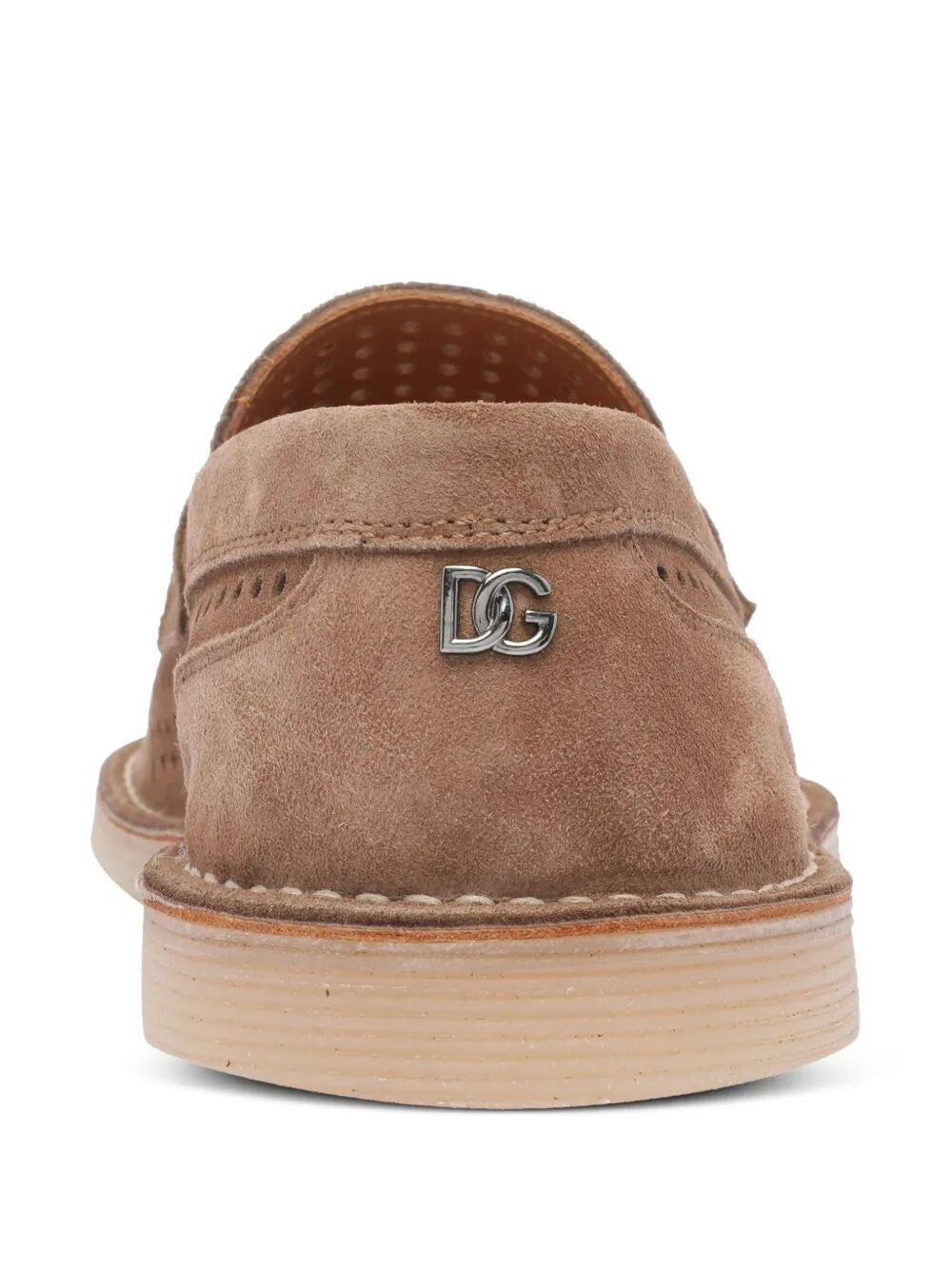 DOLCE & GABBANA Suede Loafers for Men