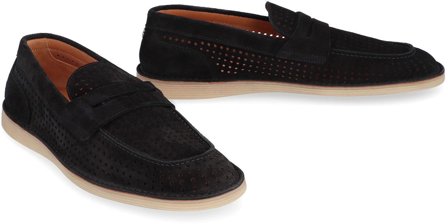 DOLCE & GABBANA Men's Leather Loafers