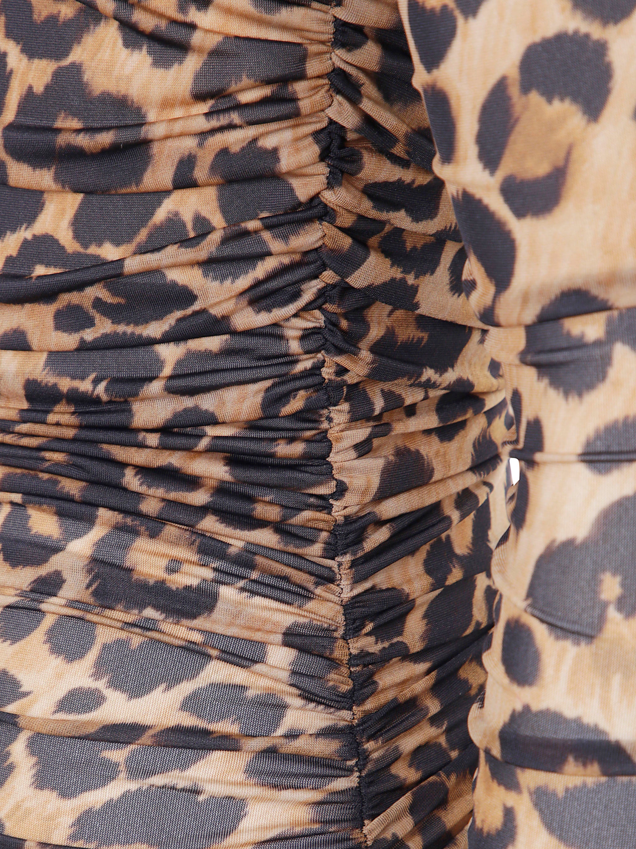 BLUMARINE Elegant Print Mini T-Shirt Dress for Women