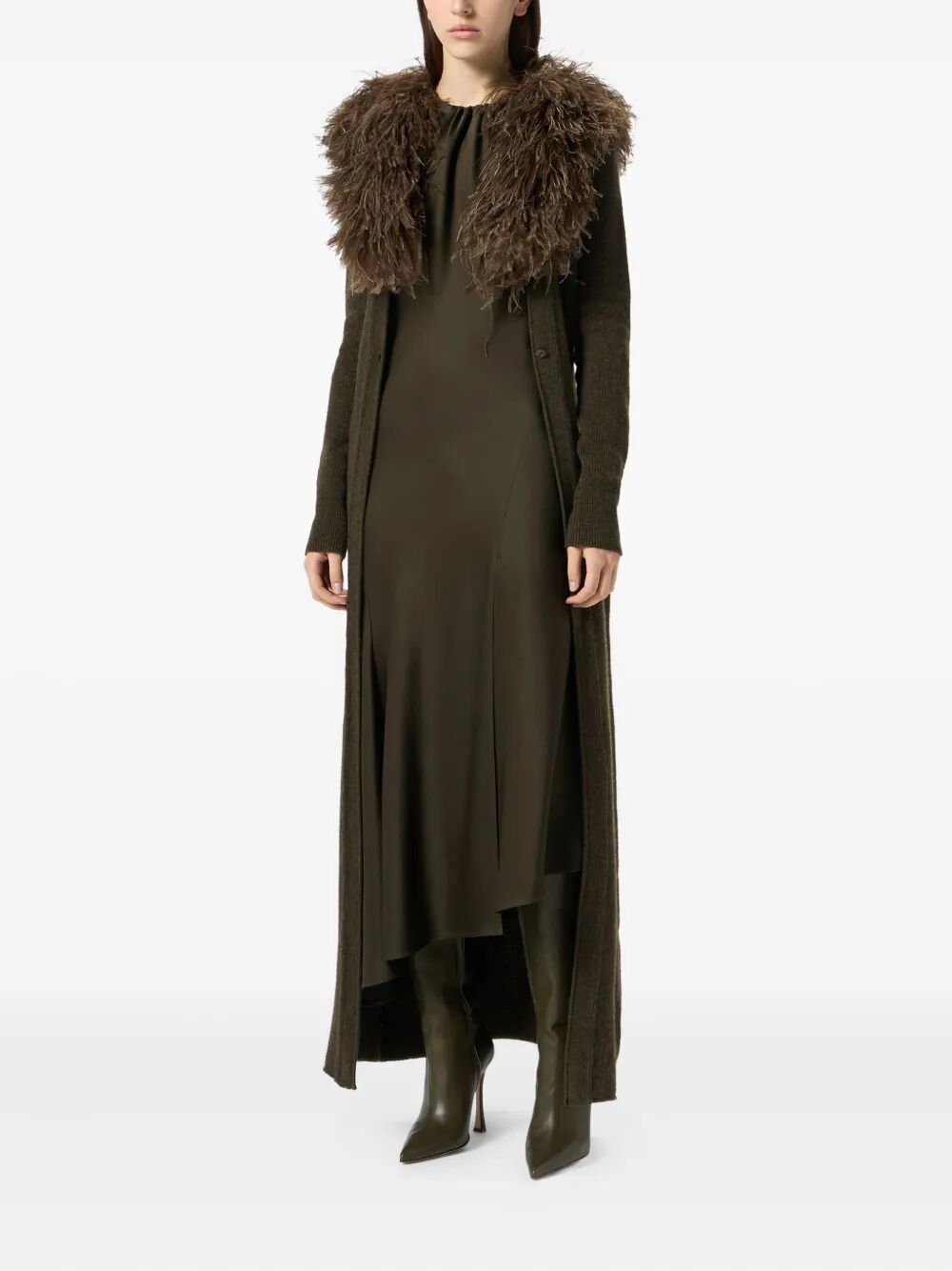 BLUMARINE Satin Mini Dress for Women