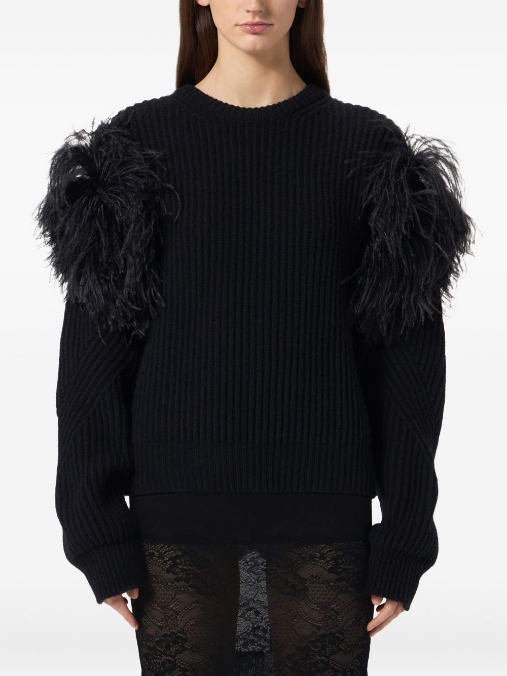 BLUMARINE Wool Sweater for Women – Fall/Winter 2025 Collection