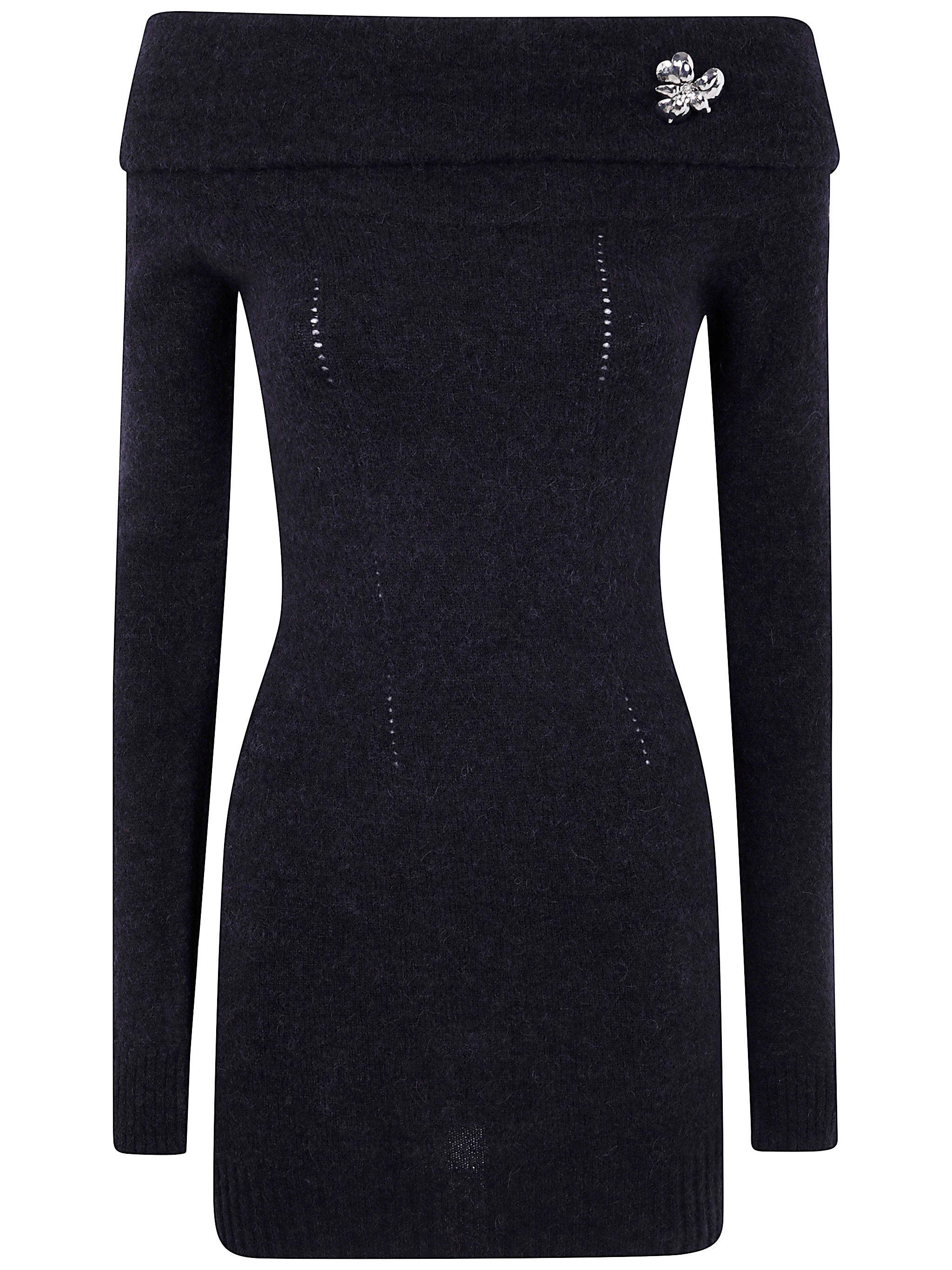 BLUMARINE Chic Knit Mini Dress