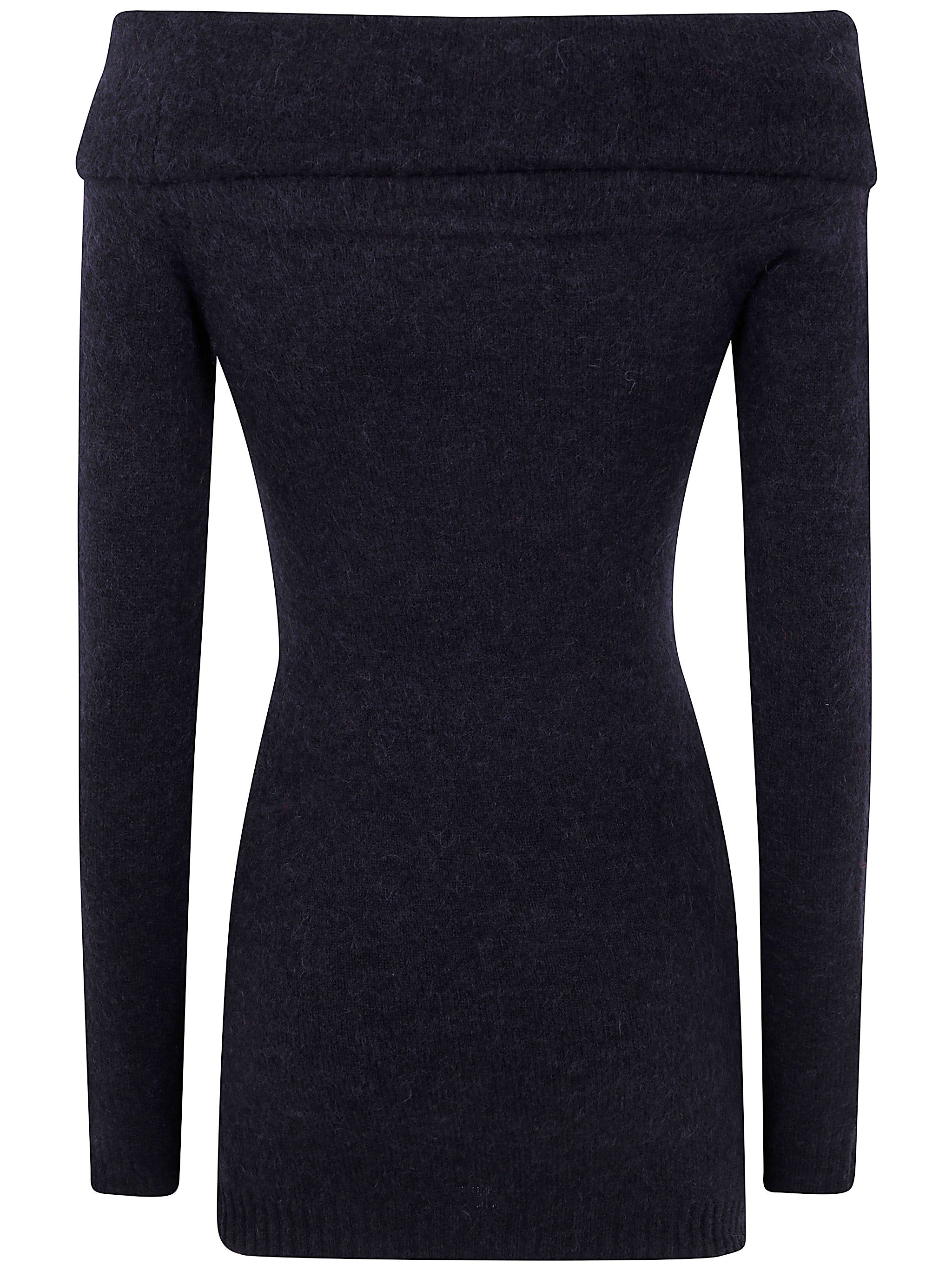 BLUMARINE Chic Knit Mini Dress