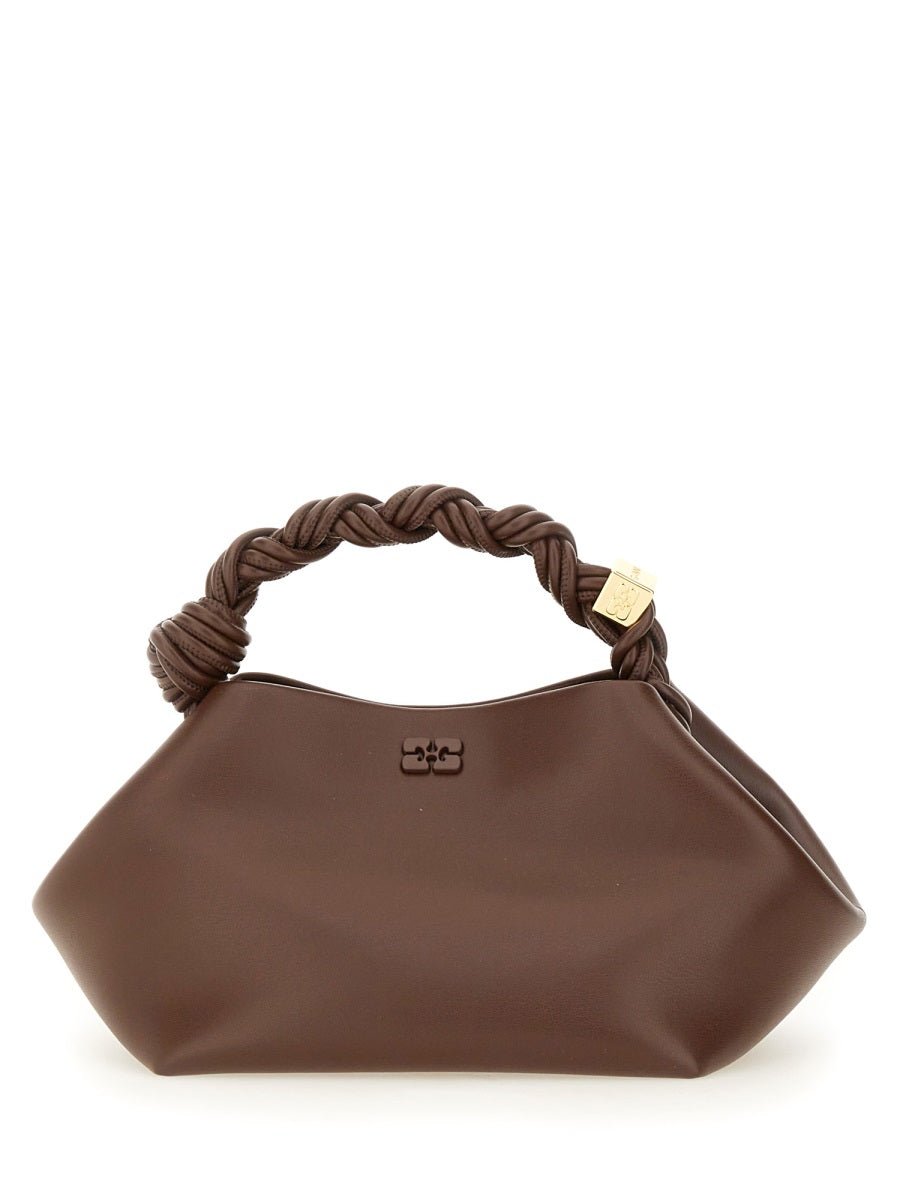 GANNI Mini Pouch Handbag with Logo Detail