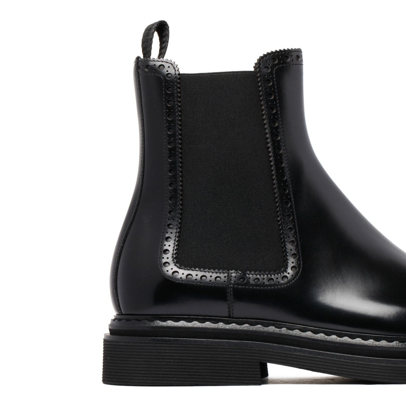 DOLCE & GABBANA Leather Ankle Boot for Men