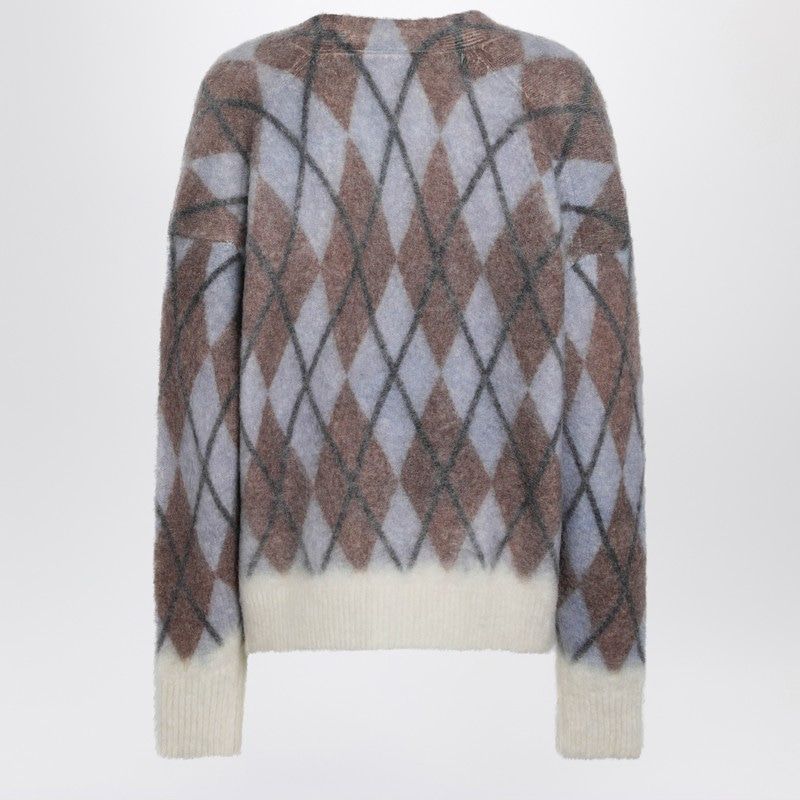 ACNE STUDIOS Brushed Mohair Wool Blend Cardigan