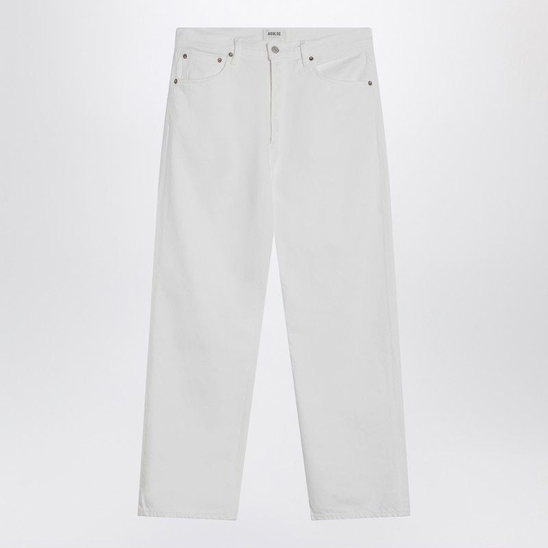 AGOLDE Straight Fit Jeans in Regenerated Denim