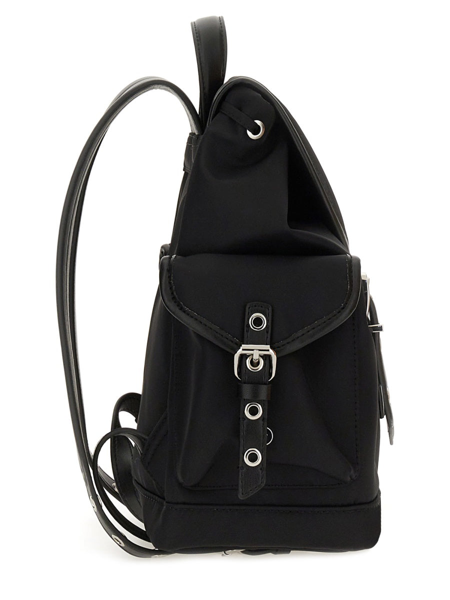 GANNI Mini Nylon Foldover Backpack