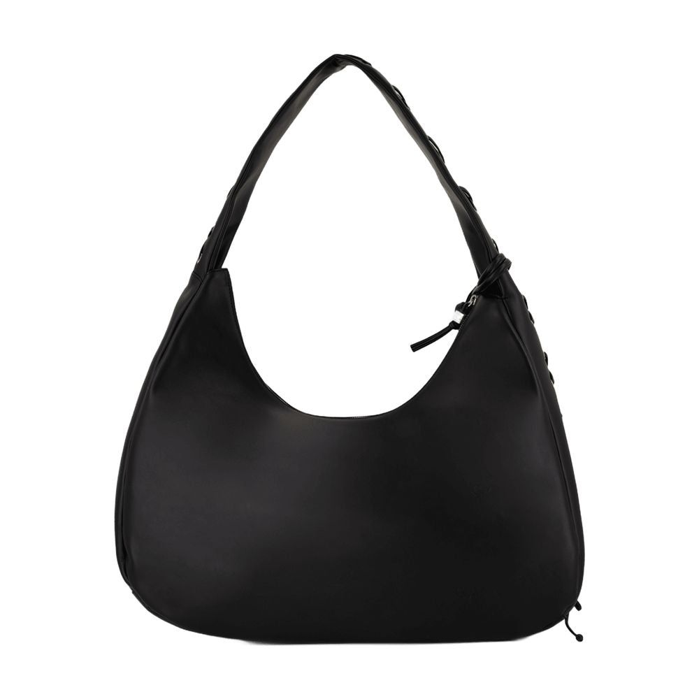 GANNI XXL Leather Shoulder Handbag