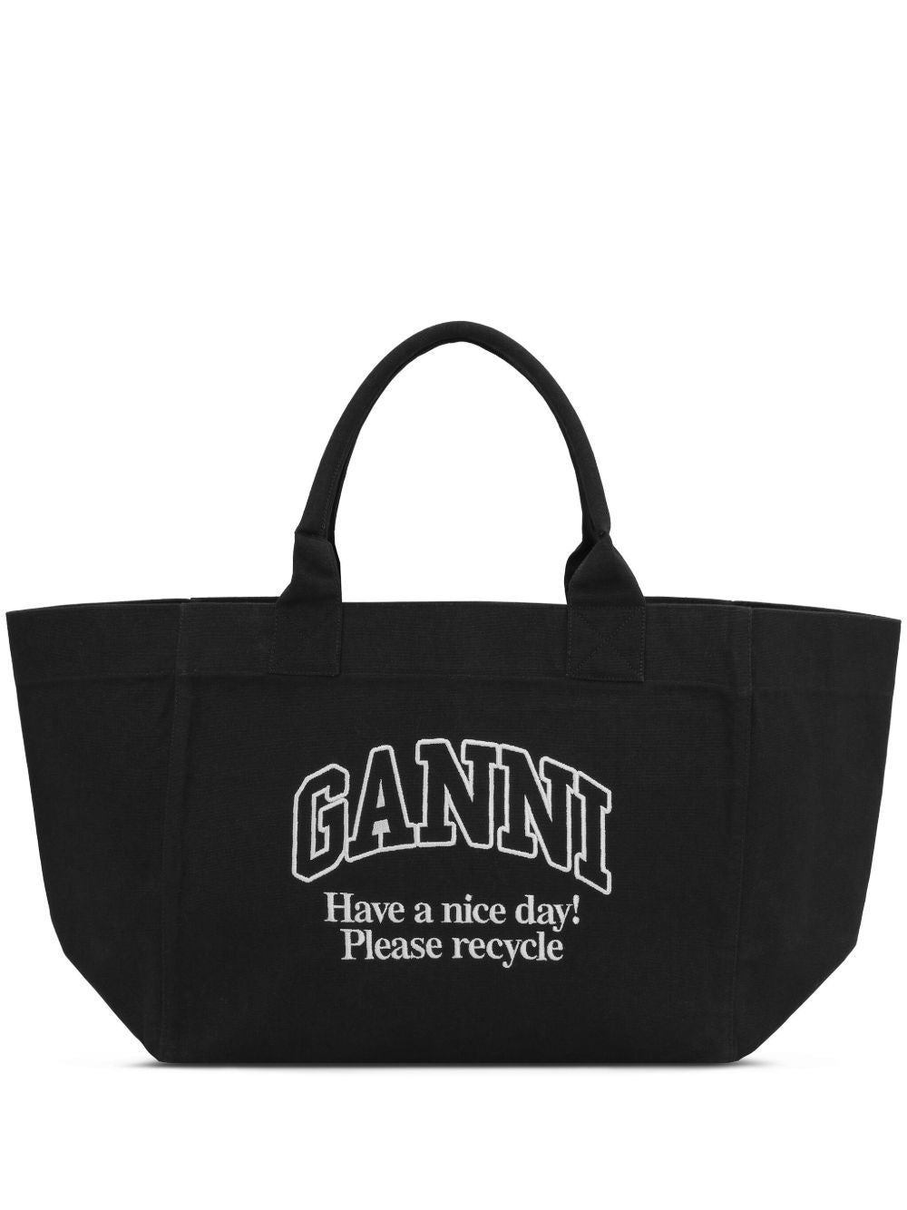 GANNI XXL Tote Handbag - Embrace Sustainable Style