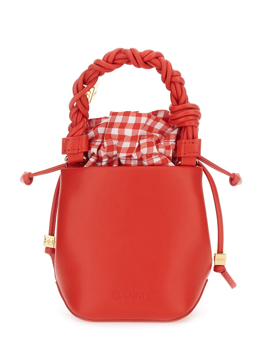 GANNI Mini Bucket Handbag