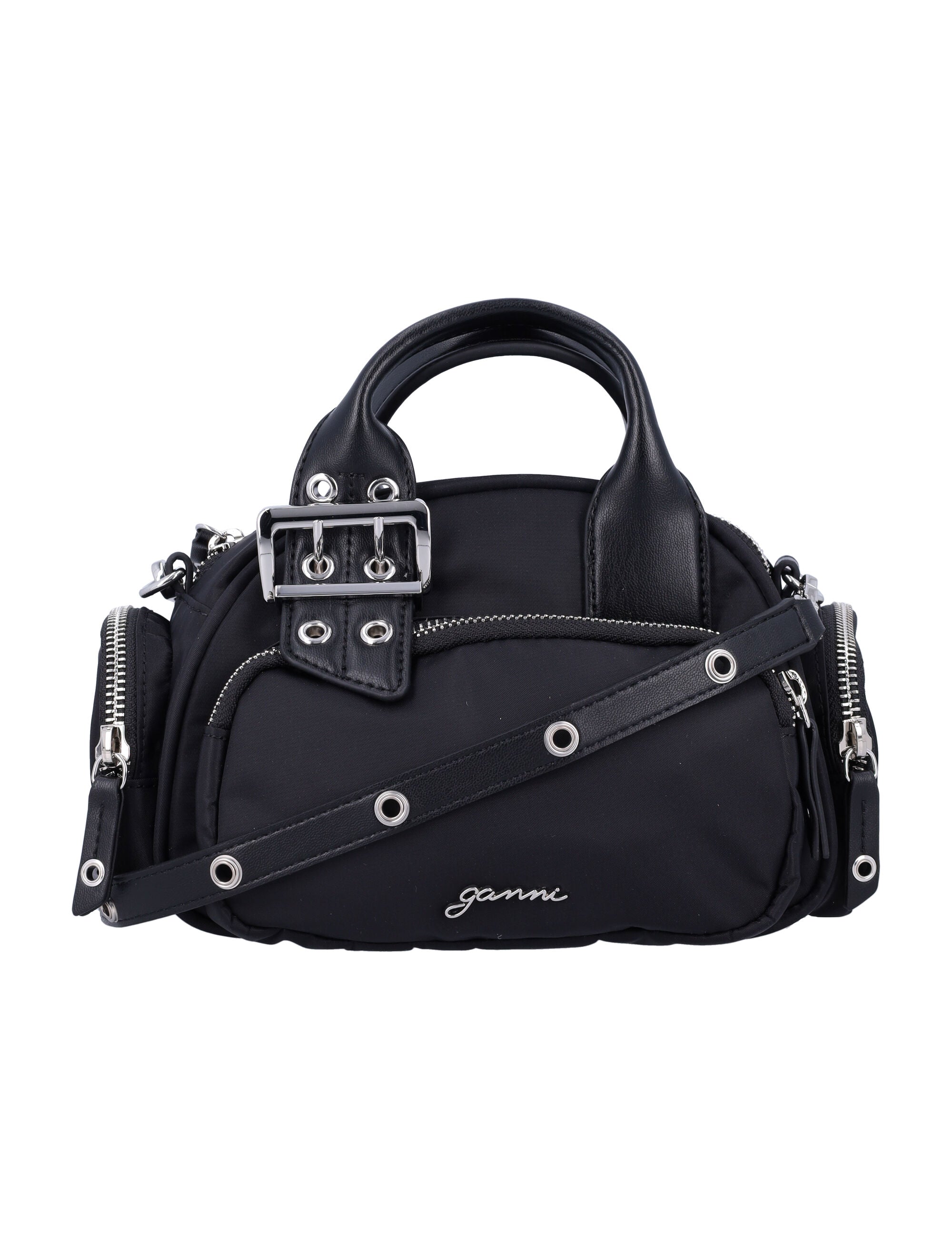 GANNI Mini Polochon Handbag