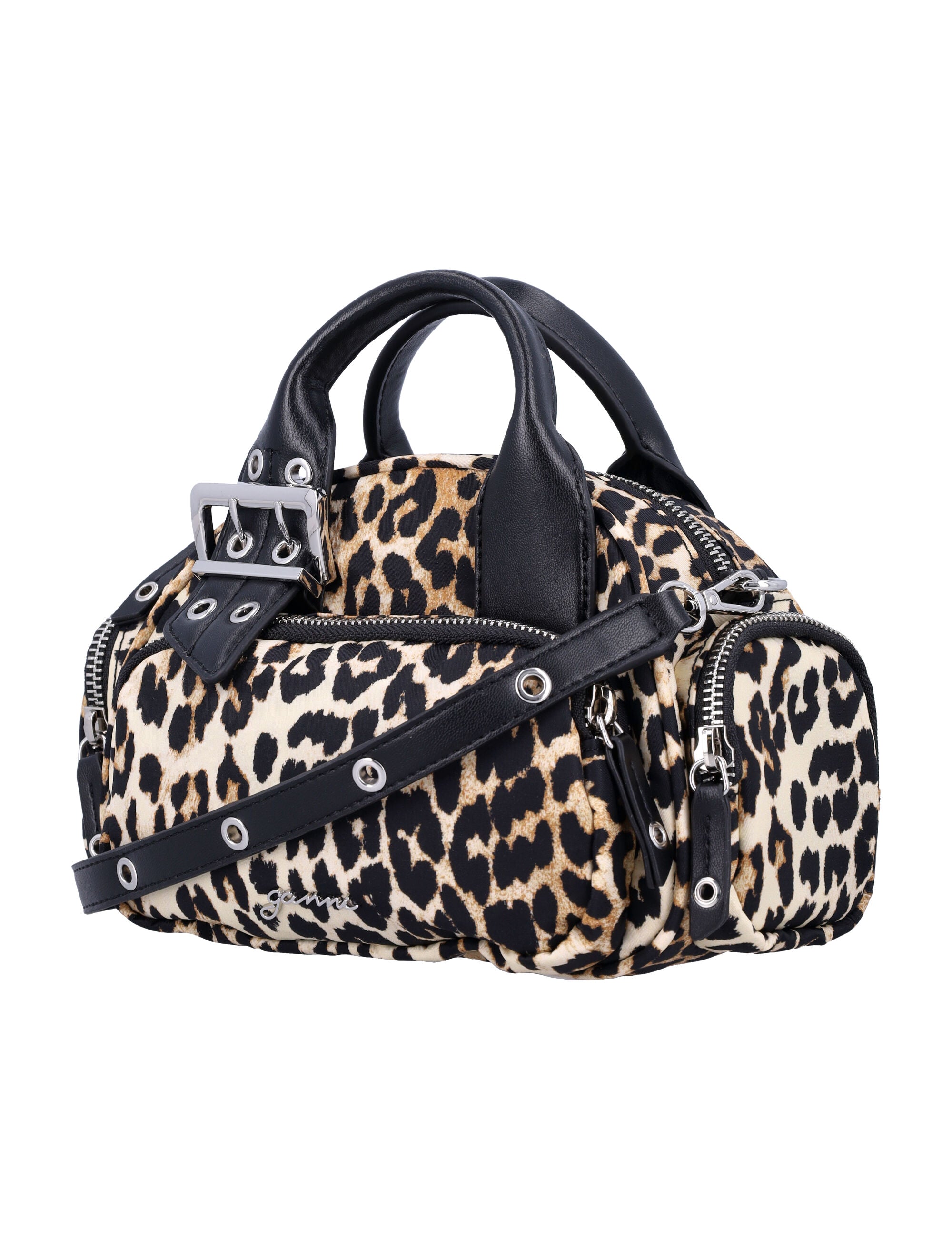 GANNI Mini Polochon Handbag