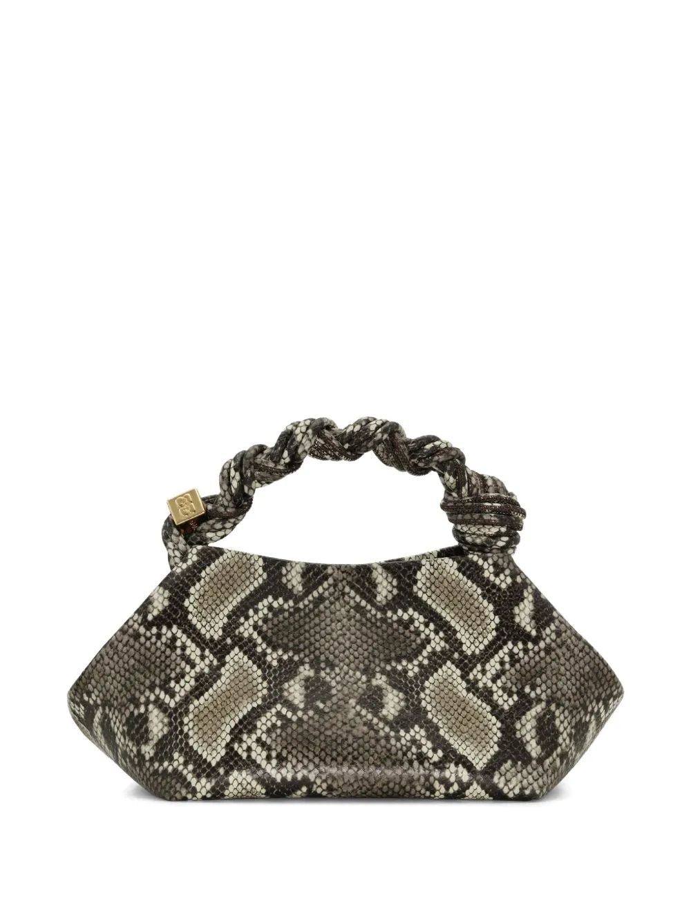 GANNI Mini Snake Print Handbag