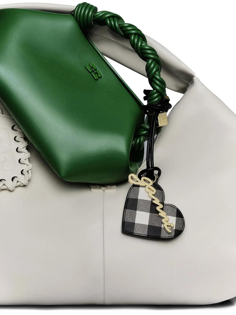 GANNI Heart Mirror Keychain