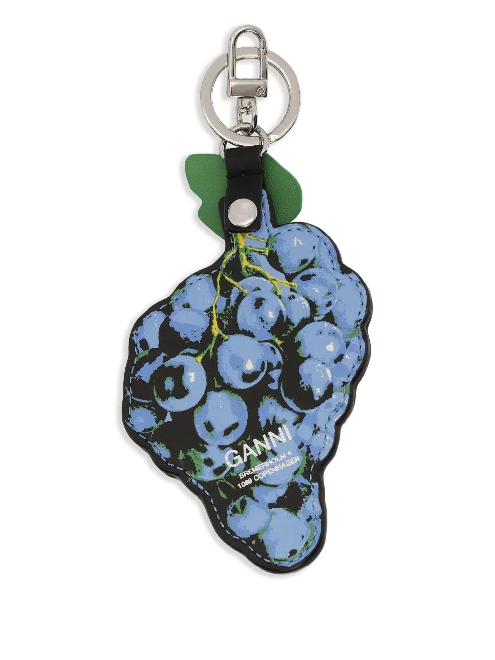 GANNI Recycled Leather Key Holders