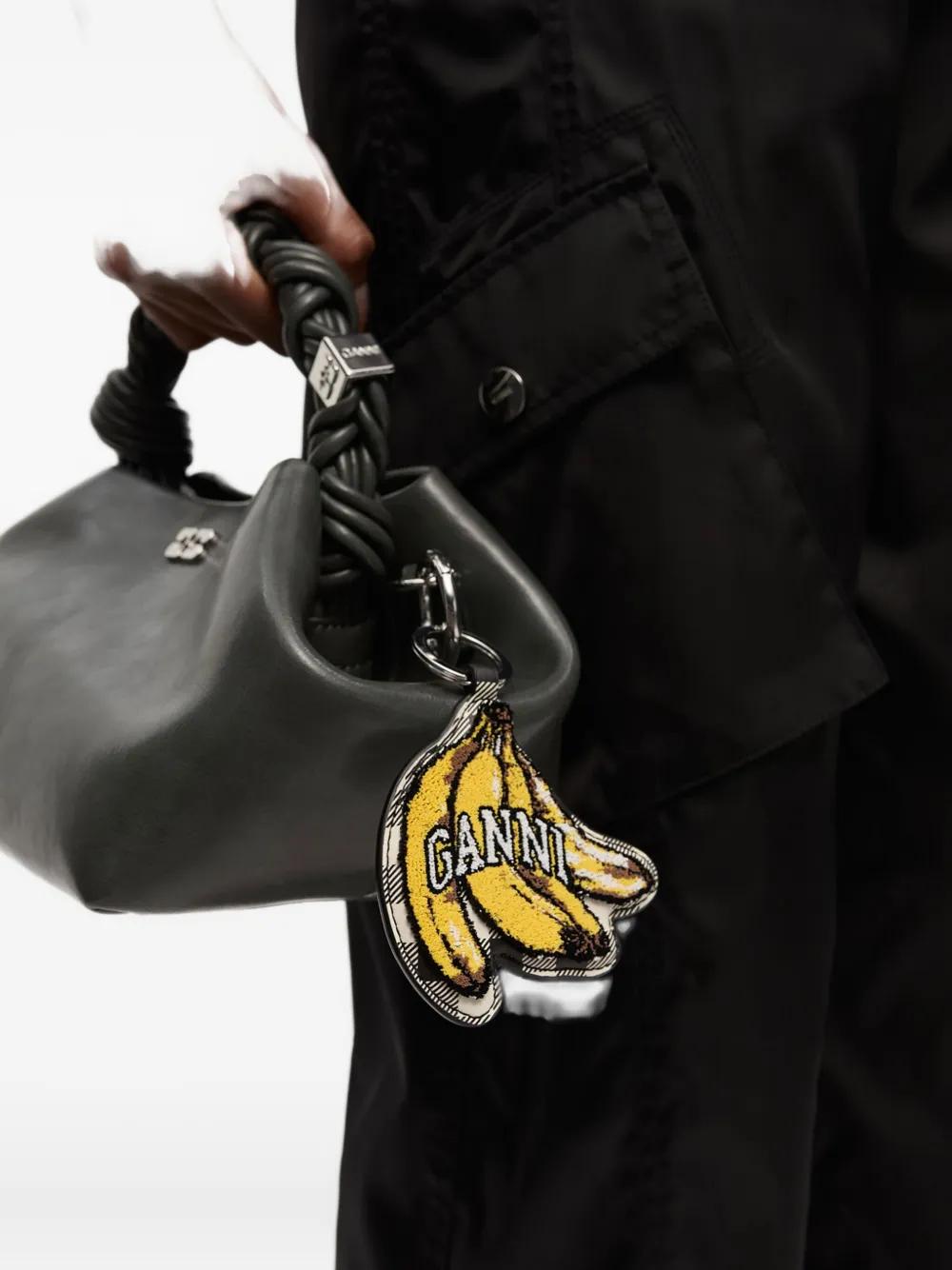 GANNI Mini Keyring with Clasp - Stylish Accessory