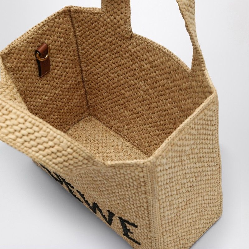 LOEWE Mini Raffia Tote Handbag