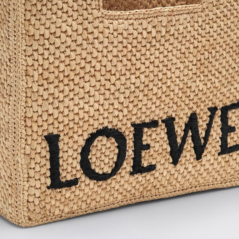 LOEWE Mini Raffia Tote Handbag