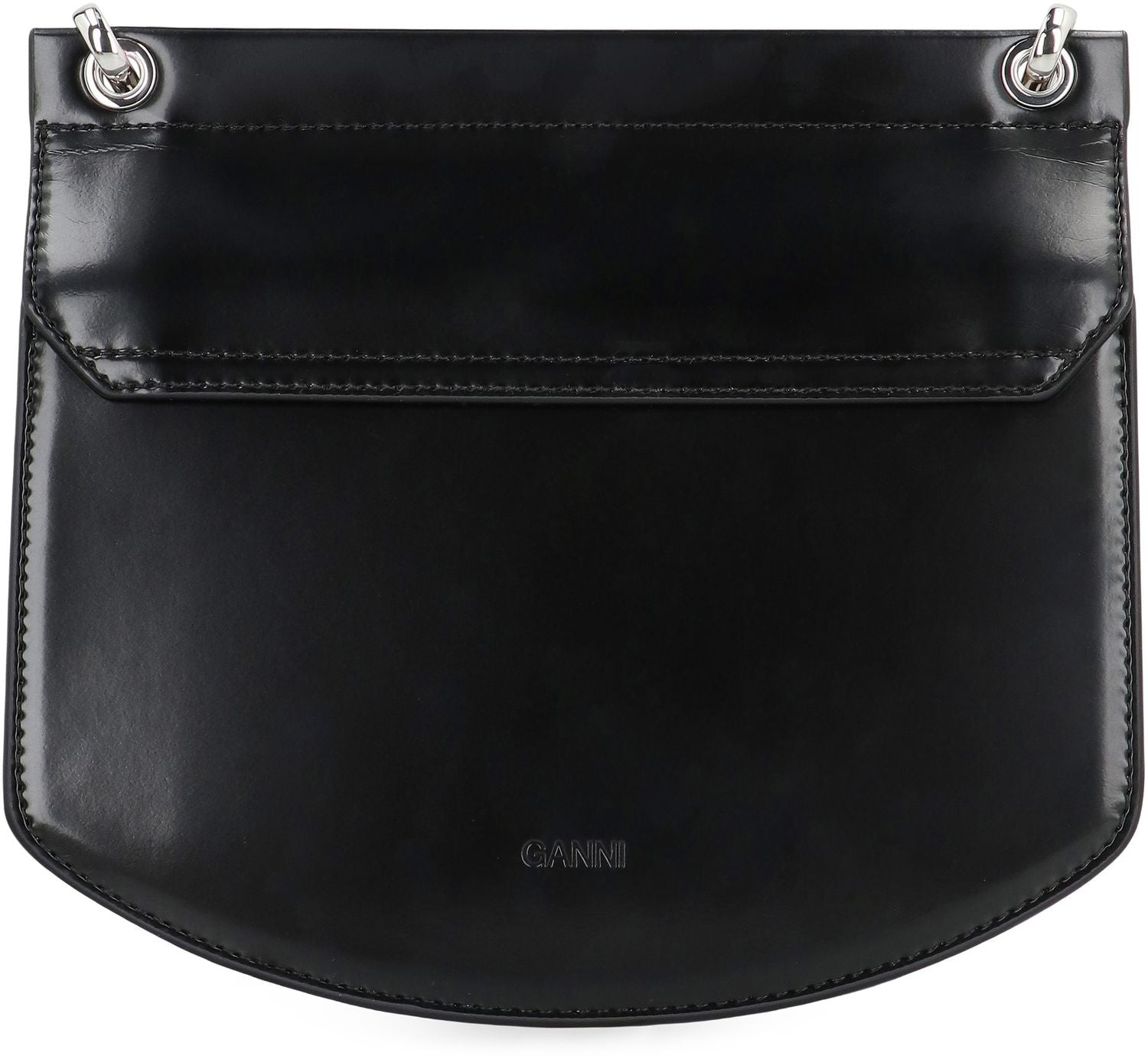 GANNI Mini Crossbody Handbag with Removable Chain