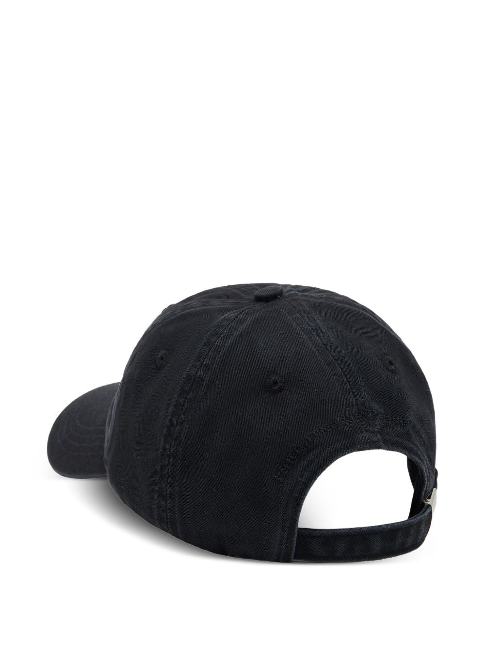 GANNI Organic Cotton Baseball Cap with Embroidered Detail