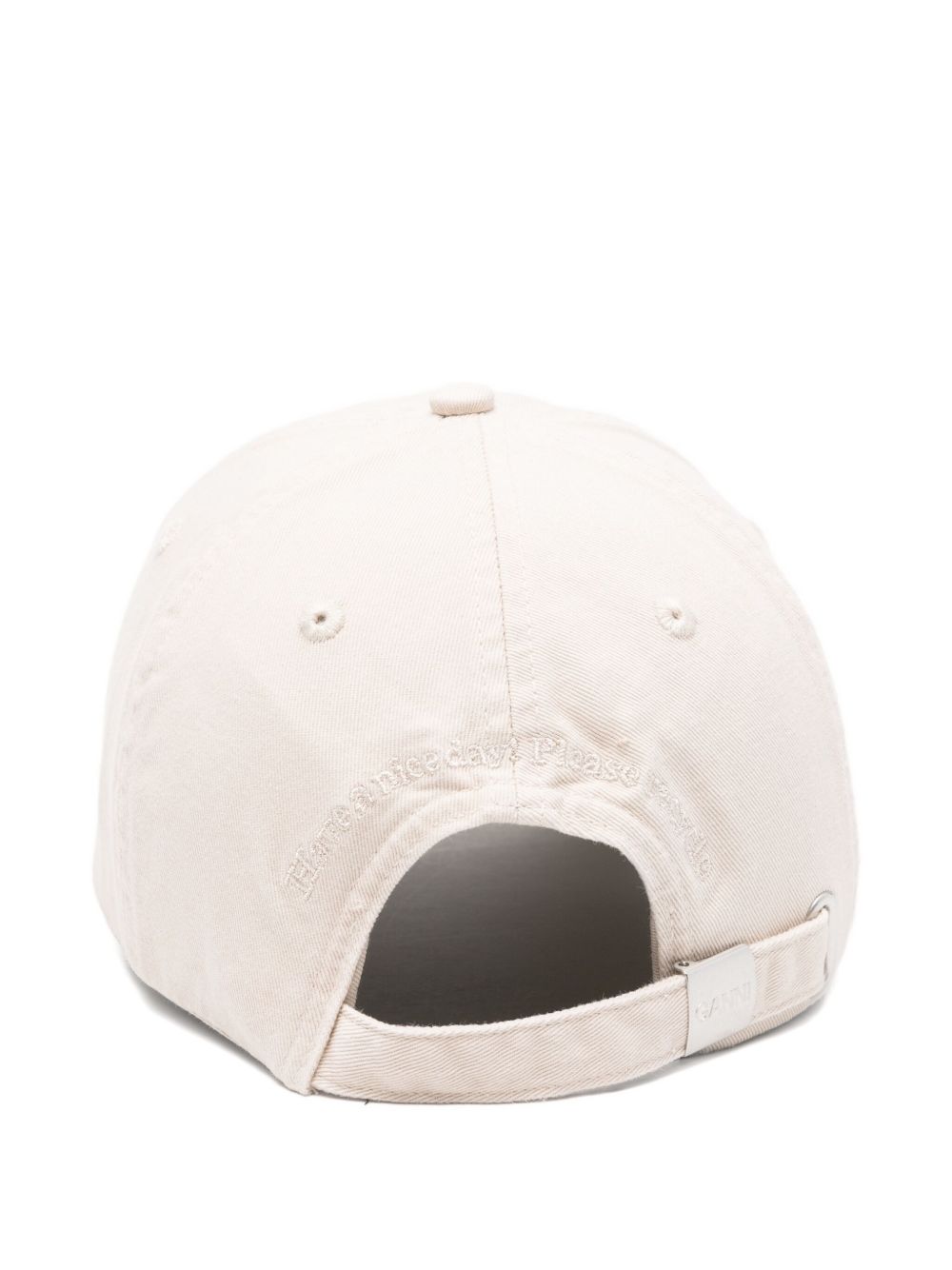 GANNI Cat Graphic Cap for Women