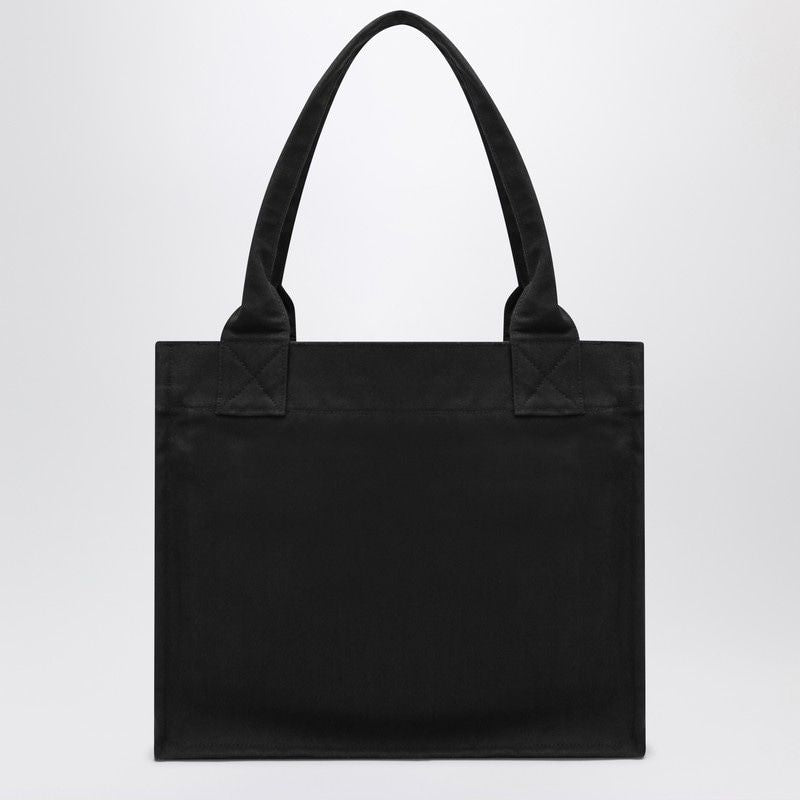 GANNI Large Canvas Tote Handbag